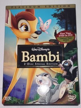 Bambi (DVD, 2005, 2-Disc Set, Special Edition/Platinum Edition)
